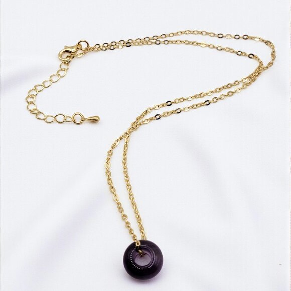 Lavender Jade Necklace - Picture 2 of 3